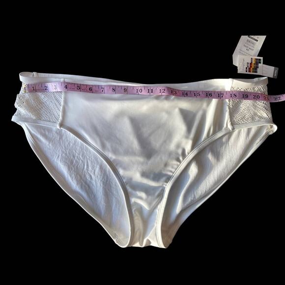Bikini Bottom‎ White Crochet by Time and Tru Women's Plus 2X NWT - Picture 8 of 9
